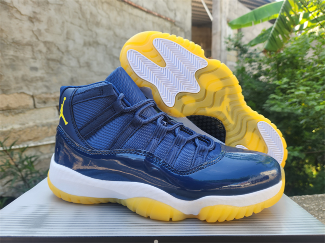Men's Running weapon Air Jordan 11 Navy Shoes 140